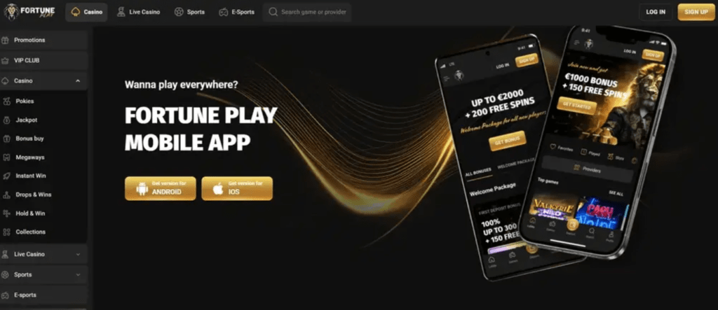 Fortune Play Casino โ Active Countries
