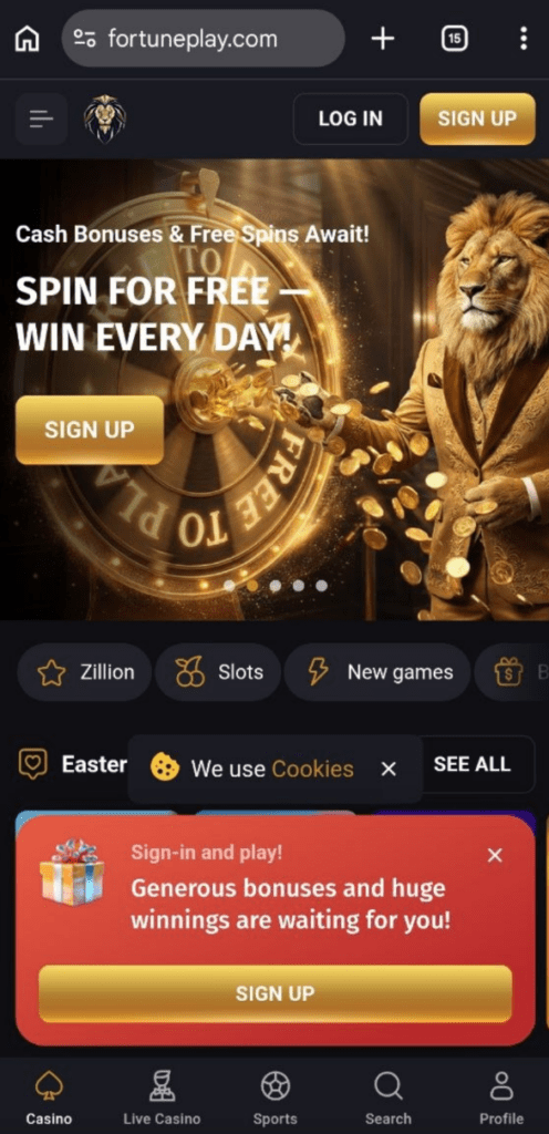 Fortune Play Casino โ Rating Breakdown