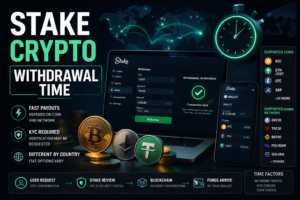 stake crypto withdrawal time