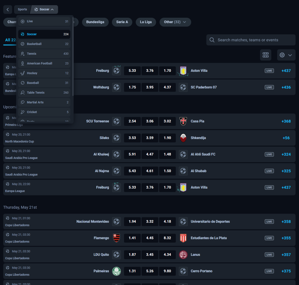sport thunderpick casino
