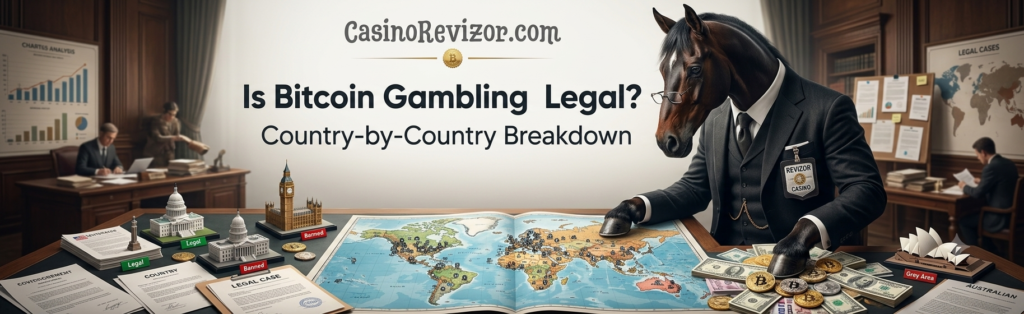 Is Bitcoin Gambling Legal? Country-by-Country Breakdown