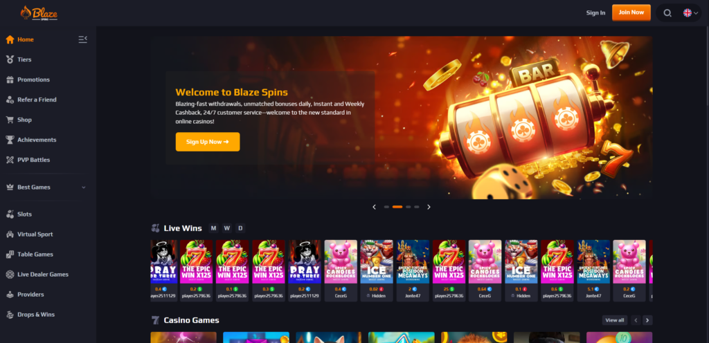 blazespins casino