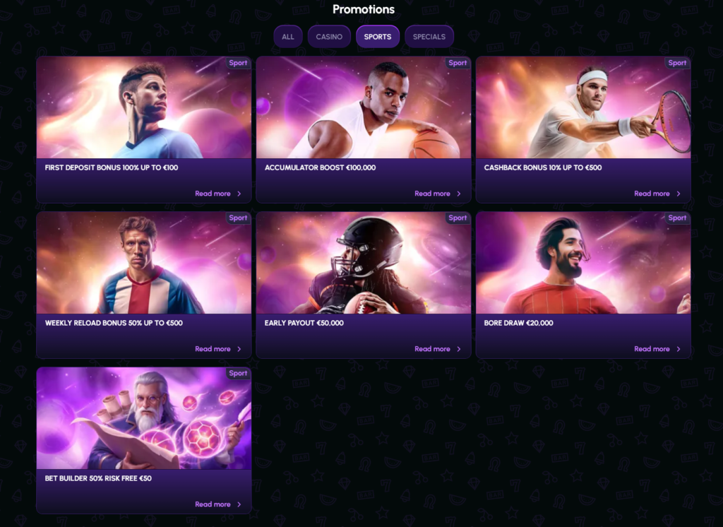 NovaJackpot casino sport