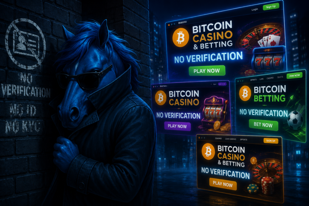 Bitcoin Casino & Betting No Verification