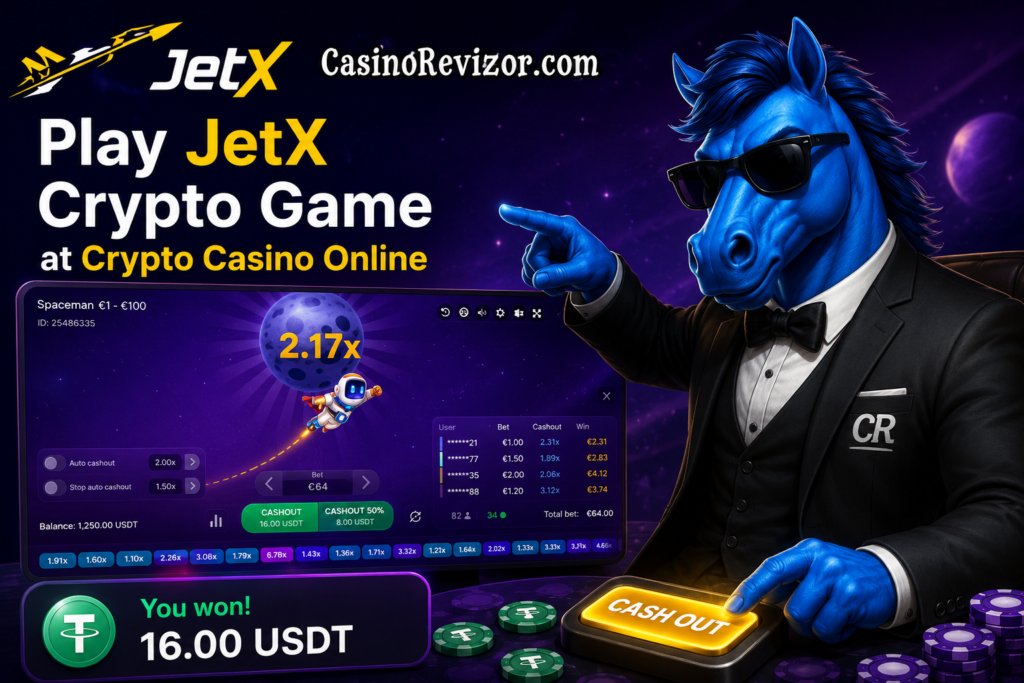 Play Spaceman slot crypto