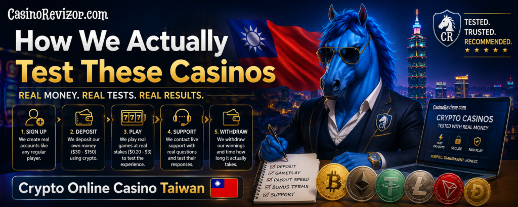 How We Actually Test These Casinos