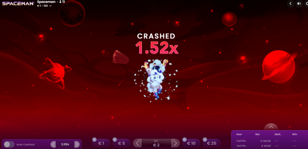 play Spaceman slot Crypto