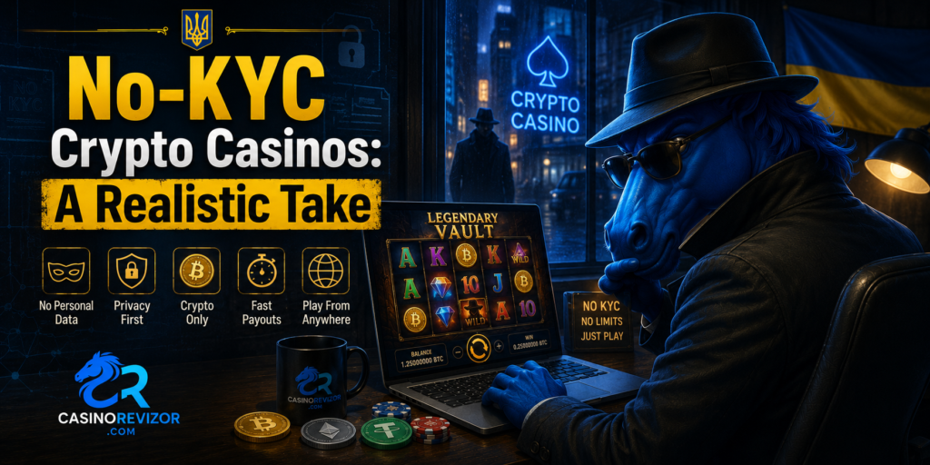 no kyc crypto casino Ukraine