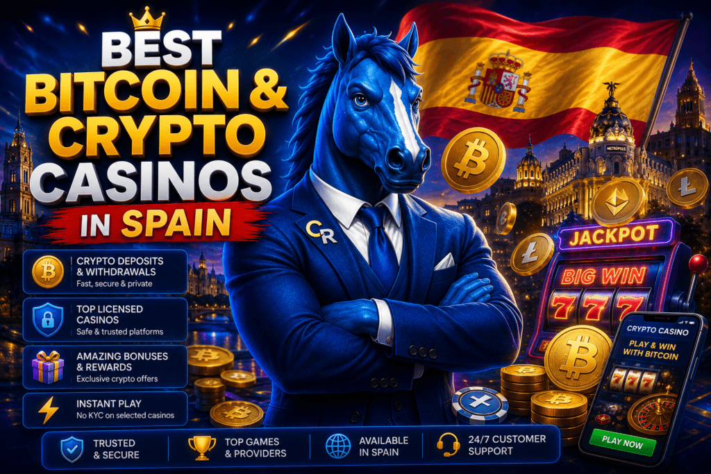 Bitcoin & Crypto Casinos in Spain