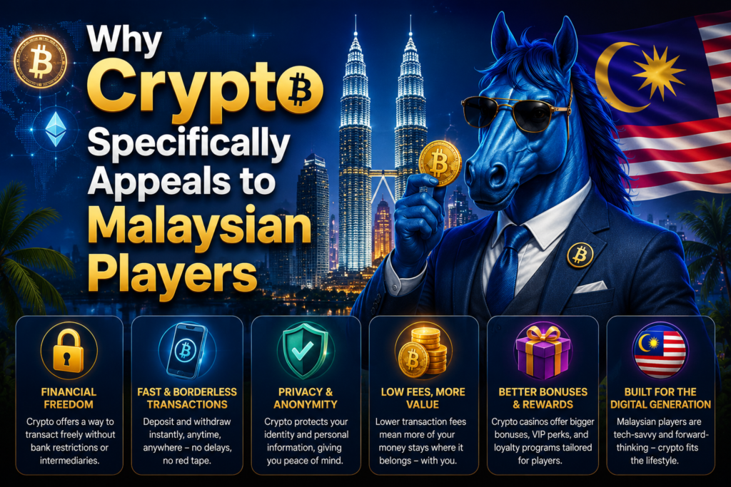Why Crypto Specifically Appeals to Malaysian Players - crypto casinos