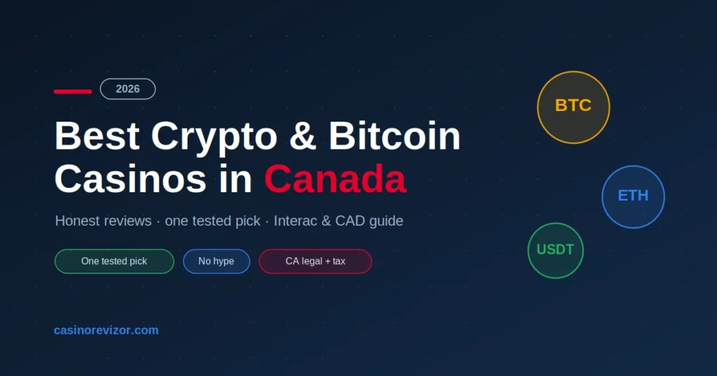 best crypto casinos canada 2026