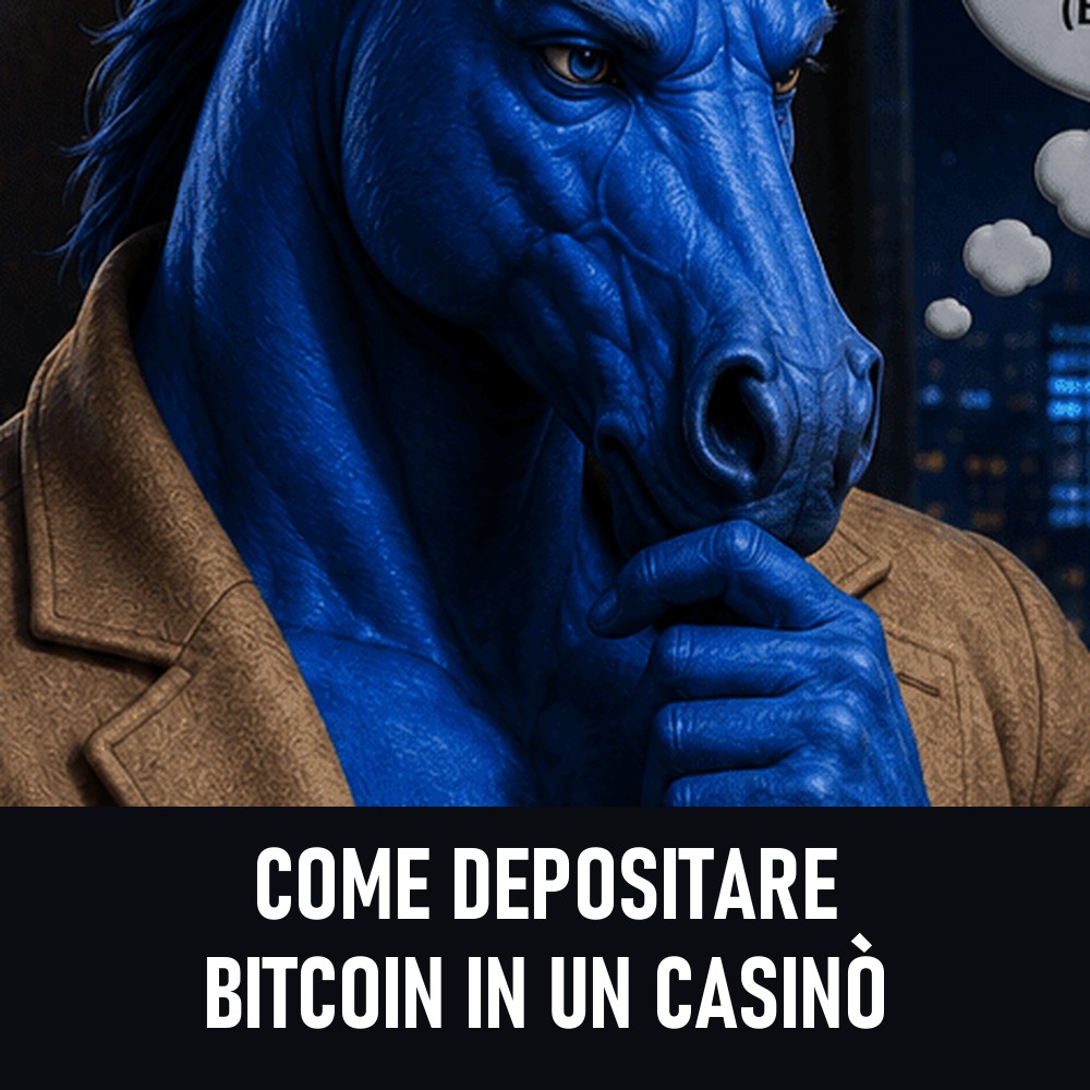 Come depositare Bitcoin in un casinò online, passo per passo
