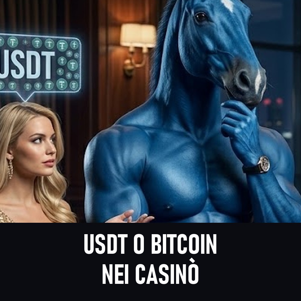 USDT o Bitcoin nei casinò crypto: differenze di rete e di volatilità